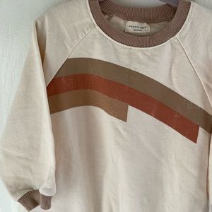 Choco Bebe • rainbow romper • 18-24m